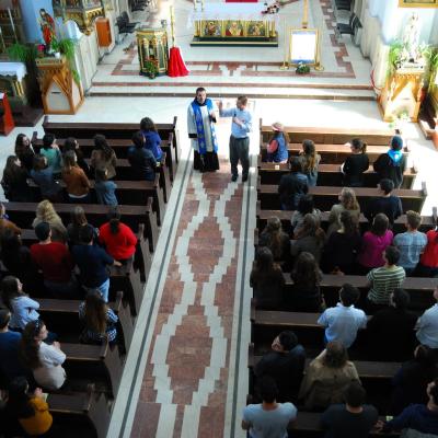 24-26 aprilie: Pelerinajul studenţilor la Sighetu Marmaţiei, ediţia 2015. Foto: Emilian Lupu