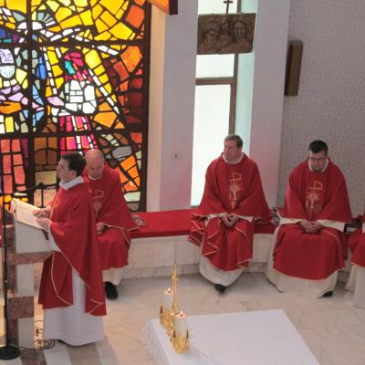 25 aprilie: Părinţii profesori franciscani din Roman în vizită la colegii lor din Iaşi