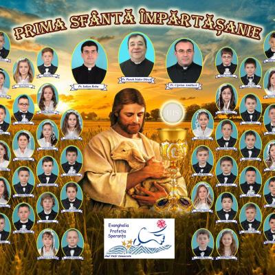 26 aprilie: Bacău "Sfântul Nicolae": Prima sfântă Împărtăşanie