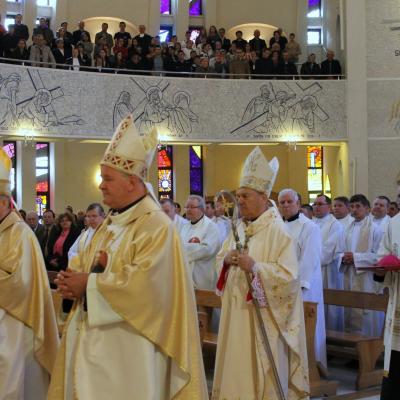 1 mai: Iaşi: PS Petru Gherghel la ceas aniversar: 25 de ani de episcopat. Foto: Ionuţ-Gabriel Giurgică