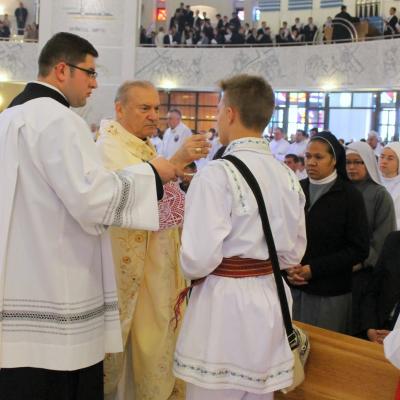 1 mai: Iaşi: PS Petru Gherghel la ceas aniversar: 25 de ani de episcopat. Foto: Ionuţ-Gabriel Giurgică