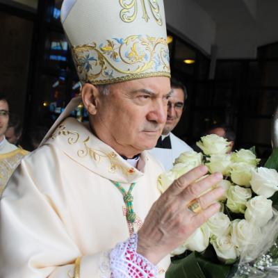 1 mai: Iaşi: PS Petru Gherghel la ceas aniversar: 25 de ani de episcopat. Foto: Ionuţ-Gabriel Giurgică