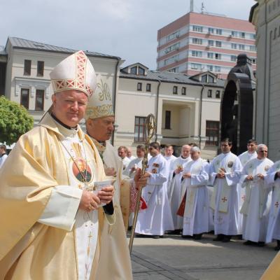 1 mai: Iaşi: PS Petru Gherghel la ceas aniversar: 25 de ani de episcopat. Foto: Ionuţ-Gabriel Giurgică