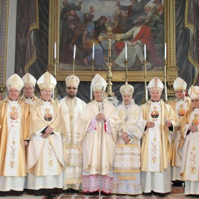 1 mai: Iaşi: PS Petru Gherghel la ceas aniversar: 25 de ani de episcopat. Foto: Ionuţ-Gabriel Giurgică