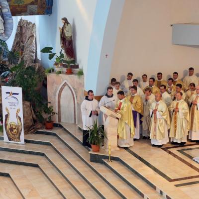 1 mai: Nisiporeşti: Jubileul de 25 de ani de la reorganizarea Provinciei Franciscane