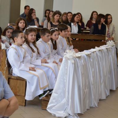 10 mai: Ladispoli: Prima Spovadă şi Prima Sfântă Împărtăşanie