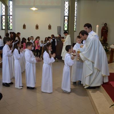 10 mai: Ladispoli: Prima Spovadă şi Prima Sfântă Împărtăşanie