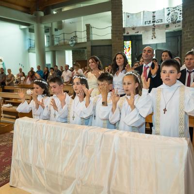 10 mai: Cesano: Prima Spovadă şi Prima Sfântă Împărtăşanie