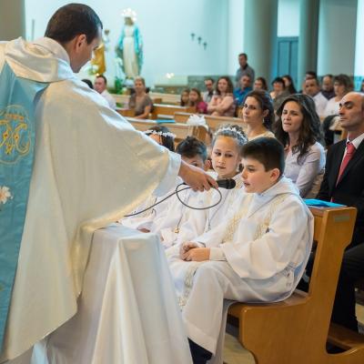 10 mai: Cesano: Prima Spovadă şi Prima Sfântă Împărtăşanie