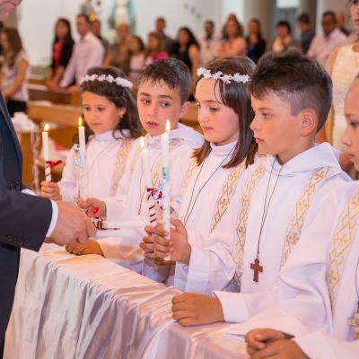 10 mai: Cesano: Prima Spovadă şi Prima Sfântă Împărtăşanie