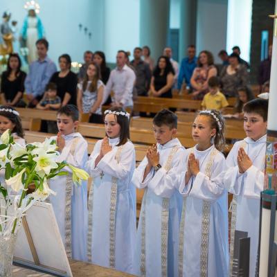 10 mai: Cesano: Prima Spovadă şi Prima Sfântă Împărtăşanie