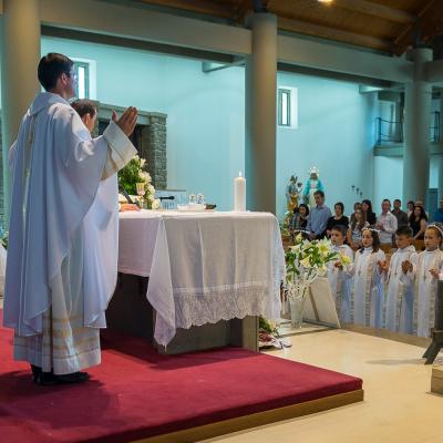 10 mai: Cesano: Prima Spovadă şi Prima Sfântă Împărtăşanie