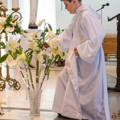 10 mai: Cesano: Prima Spovadă şi Prima Sfântă Împărtăşanie
