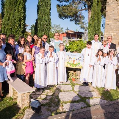 10 mai: Cesano: Prima Spovadă şi Prima Sfântă Împărtăşanie
