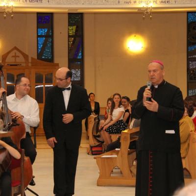 10 mai: Iaşi (catedrală): Concert vocal-simfonic de muzică sacră cu "Requiem" (Kv 626) de Mozart. Foto: Ionuţ-Gabriel Giurgică
