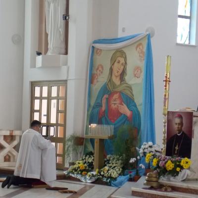 13 mai: Bacău (centru): Liceenii în rugăciune Prin Maria la Isus 13 mai: Iugani: Ziua Bolnavului