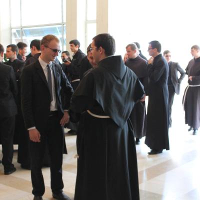 14 mai: Iaşi: Întâlnire dintre seminariştii diecezani din Iaşi şi seminariştii franciscani din Roman