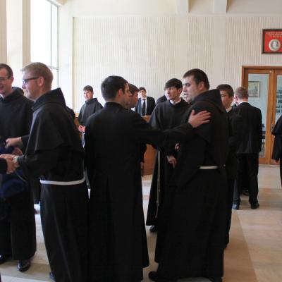 14 mai: Iaşi: Întâlnire dintre seminariştii diecezani din Iaşi şi seminariştii franciscani din Roman