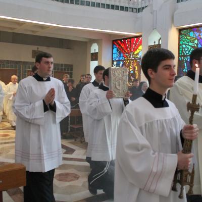 14 mai: Iaşi: Întâlnire dintre seminariştii diecezani din Iaşi şi seminariştii franciscani din Roman