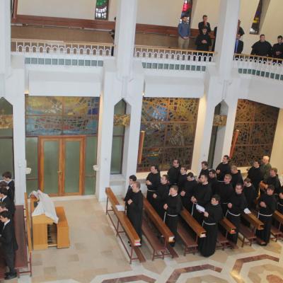 14 mai: Iaşi: Întâlnire dintre seminariştii diecezani din Iaşi şi seminariştii franciscani din Roman