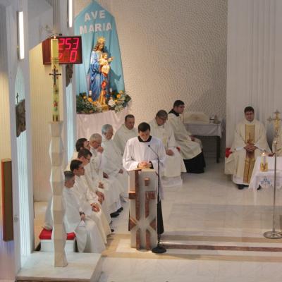 14 mai: Iaşi: Întâlnire dintre seminariştii diecezani din Iaşi şi seminariştii franciscani din Roman