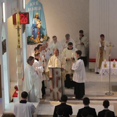 14 mai: Iaşi: Întâlnire dintre seminariştii diecezani din Iaşi şi seminariştii franciscani din Roman