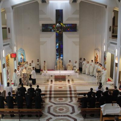 14 mai: Iaşi: Întâlnire dintre seminariştii diecezani din Iaşi şi seminariştii franciscani din Roman