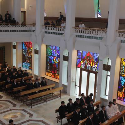 14 mai: Iaşi: Întâlnire dintre seminariştii diecezani din Iaşi şi seminariştii franciscani din Roman