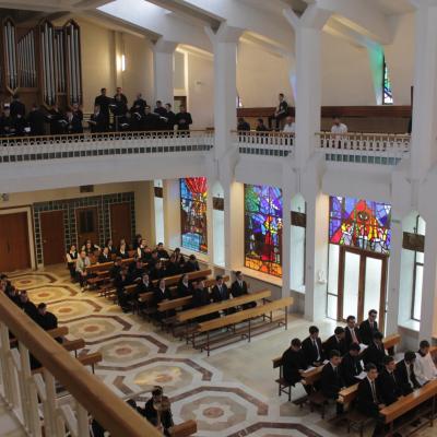 14 mai: Iaşi: Întâlnire dintre seminariştii diecezani din Iaşi şi seminariştii franciscani din Roman
