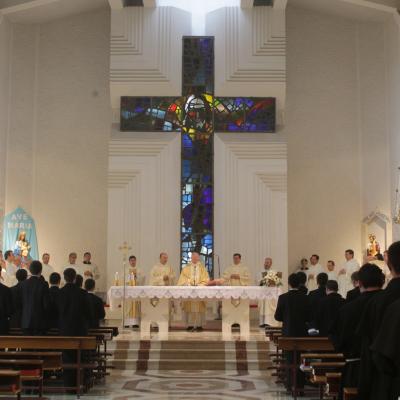 14 mai: Iaşi: Întâlnire dintre seminariştii diecezani din Iaşi şi seminariştii franciscani din Roman