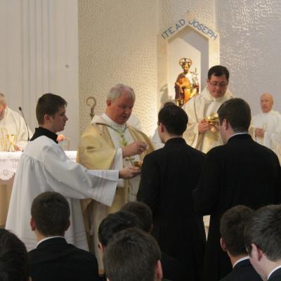 14 mai: Iaşi: Întâlnire dintre seminariştii diecezani din Iaşi şi seminariştii franciscani din Roman