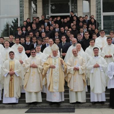 14 mai: Iaşi: Întâlnire dintre seminariştii diecezani din Iaşi şi seminariştii franciscani din Roman