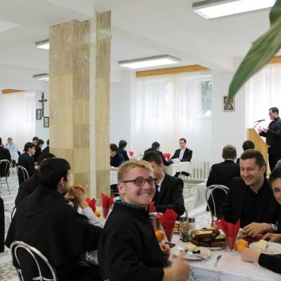 14 mai: Iaşi: Întâlnire dintre seminariştii diecezani din Iaşi şi seminariştii franciscani din Roman