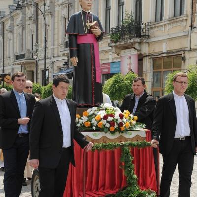 17 mai: Iaşi (catedrală): Liturghie la 1 an de la beatificarea ep. Anton Durcovici