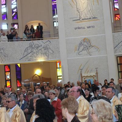 17 mai: Iaşi (catedrală): Liturghie la 1 an de la beatificarea ep. Anton Durcovici. Foto: Ionuţ-Gabriel Giurgică