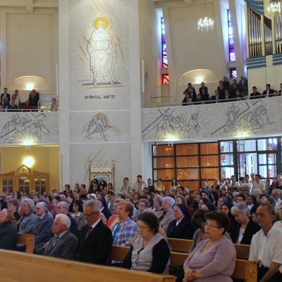 17 mai: Iaşi (catedrală): Liturghie la 1 an de la beatificarea ep. Anton Durcovici. Foto: Ionuţ-Gabriel Giurgică