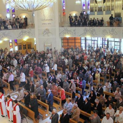 17 mai: Iaşi (catedrală): Liturghie la 1 an de la beatificarea ep. Anton Durcovici. Foto: Ionuţ-Gabriel Giurgică