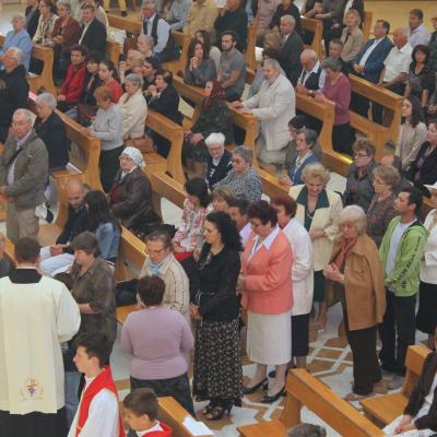 17 mai: Iaşi (catedrală): Liturghie la 1 an de la beatificarea ep. Anton Durcovici. Foto: Ionuţ-Gabriel Giurgică