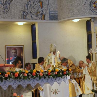 17 mai: Iaşi (catedrală): Liturghie la 1 an de la beatificarea ep. Anton Durcovici. Foto: Ionuţ-Gabriel Giurgică