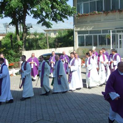 27 mai: Tămăşeni: Funeraliile părintelui Damian Vătămănelu