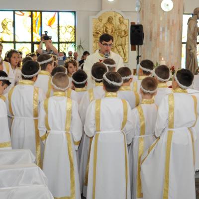 31 mai: Bacău "Fericitul Ieremia": Prima sfântă Împărtăşanie