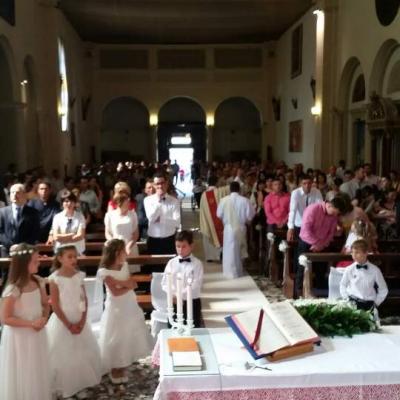 7 iunie: Padova: Prima Împărtăşanie în comunitatea românilor catolici