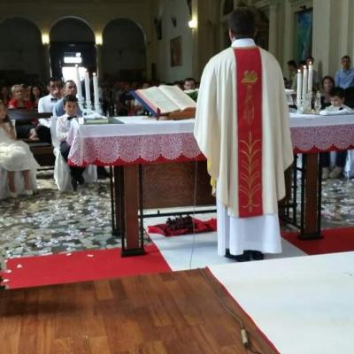 7 iunie: Padova: Prima Împărtăşanie în comunitatea românilor catolici