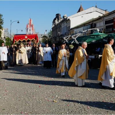 7 iunie: Iaşi: Procesiunea Corpus Domini