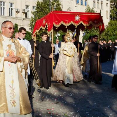 7 iunie: Iaşi: Procesiunea Corpus Domini