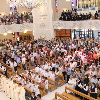 7 iunie: Iaşi (catedrală): Trupul şi Sângele Domnului. Foto: Ionuţ-Gabriel Giurgică