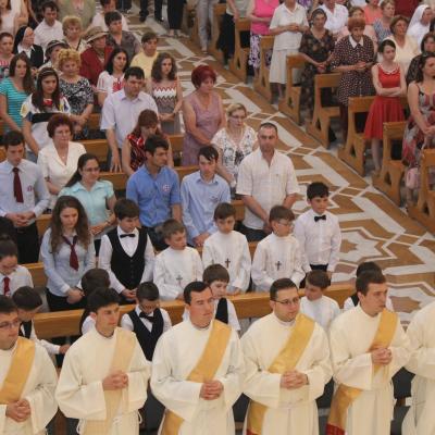 7 iunie: Iaşi (catedrală): Trupul şi Sângele Domnului. Foto: Ionuţ-Gabriel Giurgică