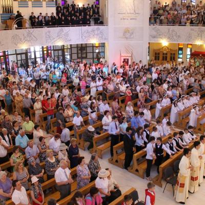 7 iunie: Iaşi (catedrală): Trupul şi Sângele Domnului. Foto: Ionuţ-Gabriel Giurgică