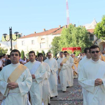 7 iunie: Iaşi (catedrală): Trupul şi Sângele Domnului. Foto: Ionuţ-Gabriel Giurgică