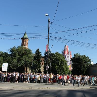 7 iunie: Iaşi (catedrală): Trupul şi Sângele Domnului. Foto: Ionuţ-Gabriel Giurgică
